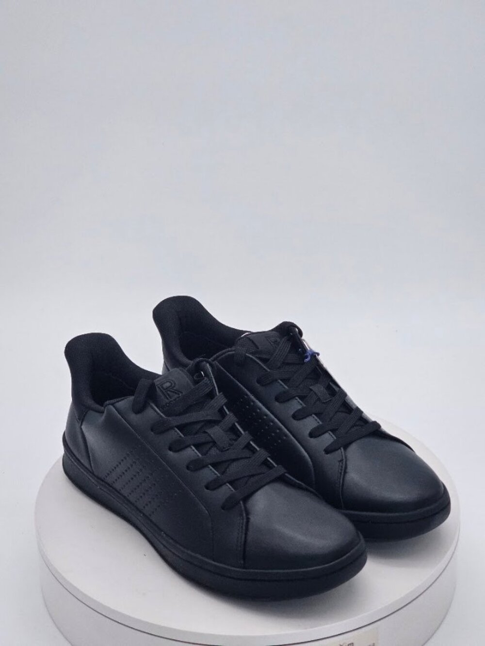 Rockport Nash 2 Black Leather Lace-Up Sneakers Men’s Size 8M New